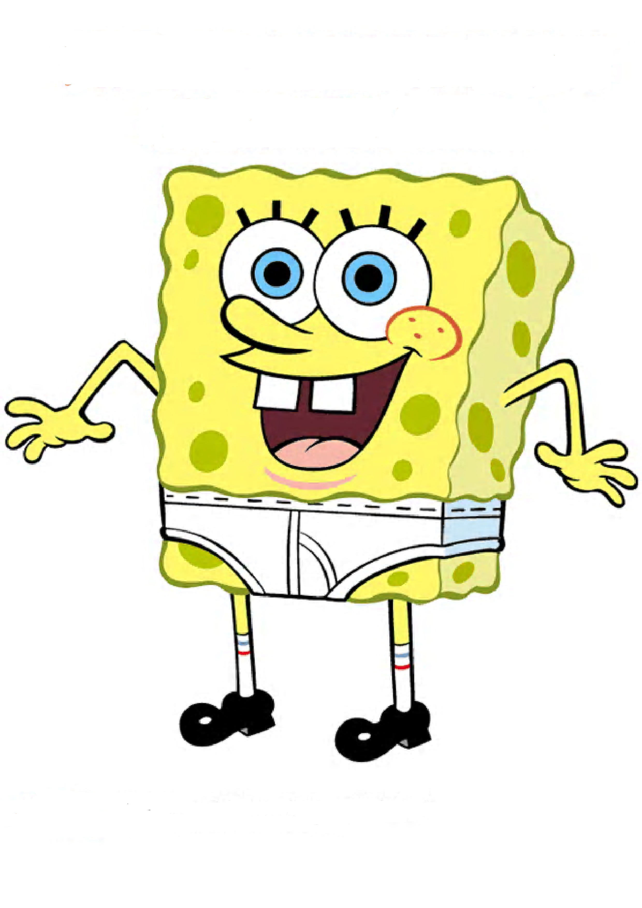 Спанч Боб Squarepants квадратные штаны